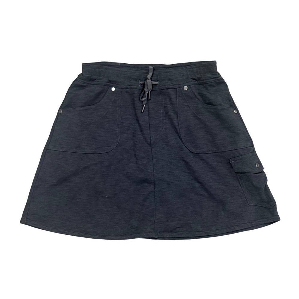 Kuhl Mova Skort Womens XS Charcoal Heather Grey Active Hiking Skirt Short
